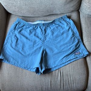 Large Patagonia blue shorts